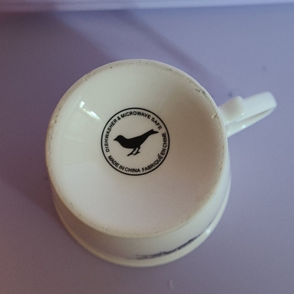 Anthropologie Y Monogram Initial Footed Mug - Picture 5 of 7